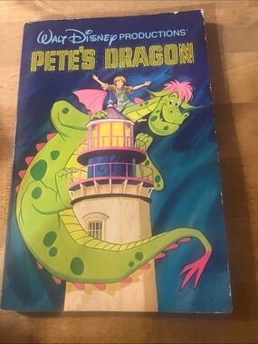 Disney Pete's Dragon Book 1978 Wonder Books Adaptation by Jean Bethell used